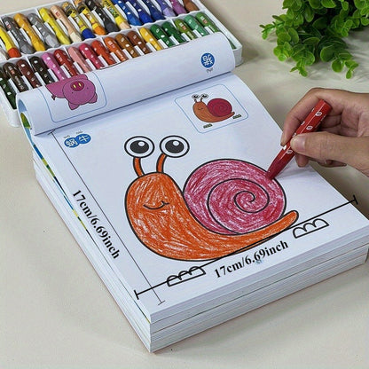 Livre de coloriage pour enfants de 160 pages avec animaux, océans, plantes et motifs graffiti – Joli livre d'images éducatif et ludique pour filles et garçons de 4 à 8 ans | Cadeau artistique amusant, apprentissage créatif sans écran