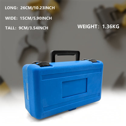 Kit de presse pour roulements 10 pièces – Jeu d'outils pour l'installation des bagues de roulement et des joints avec 9 adaptateurs double face, ajustement universel pour voitures, camions et SUV, outil de mécanicien professionnel