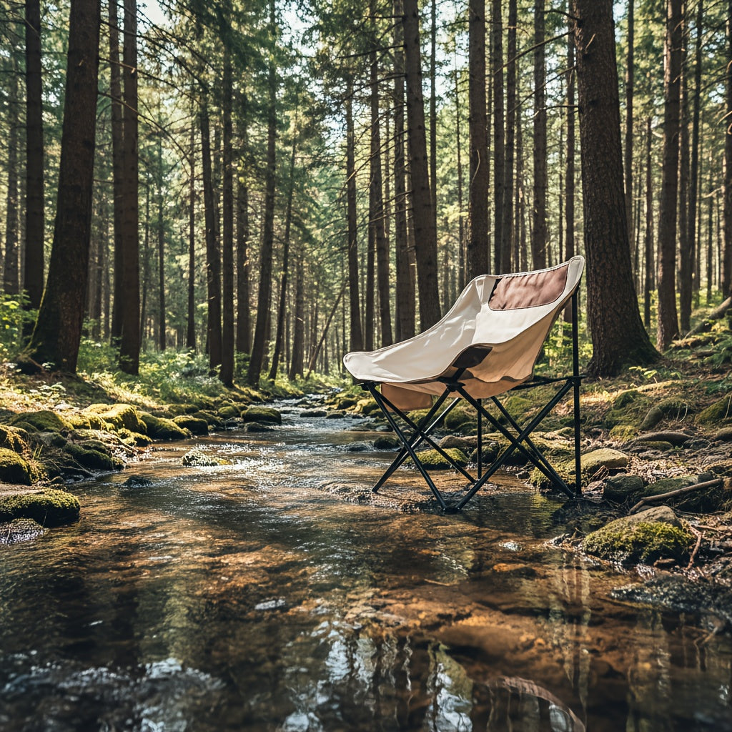 Ensemble de 2, 3 ou 5 chaises lune pliantes portables et table avec sac de rangement pour plage, camping, pêche, barbecue en famille, pique-nique, randonnée, cour, noir et blanc