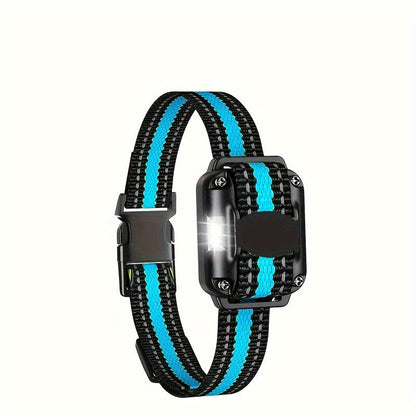 Collier de dressage pour chien avec télécommande – Modes vibration et son, sangle en nylon réglable pour chiens de petite à grande taille, 1 télécommande pour contrôler 1, 2 ou 3 chiens