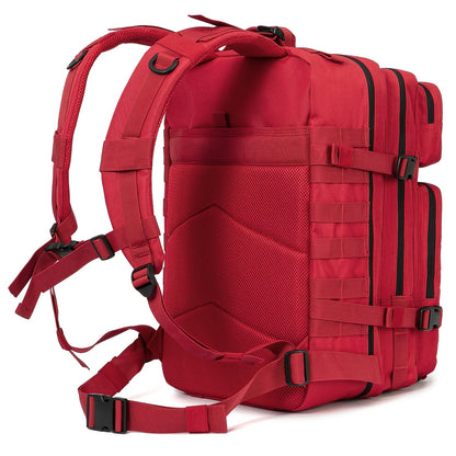 Sac à dos tactique 45 L pour hommes et femmes – Sac de randonnée, camping et voyage grande capacité, sac d'évacuation 3 jours pour le fitness et l'aventure en plein air, 13 coloris disponibles