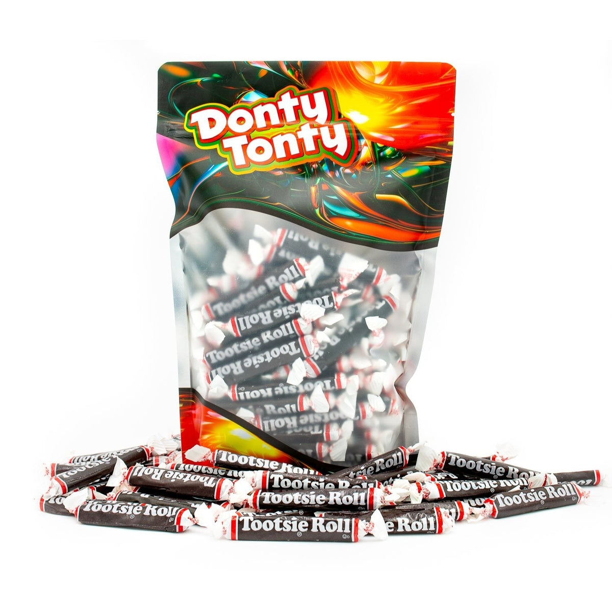 Tootsie Rolls en vrac, friandises chocolatées à mâcher – Snacks classiques emballés individuellement, sans arachides ni gluten, parfaits pour Halloween, les bols à bonbons au bureau, les fêtes et les cadeaux