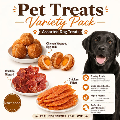 Friandises pour chien au canard séché, poulet lyophilisé, tendres et moelleuses, récompenses d'éducation, digestibles et saines, saucisse de bœuf, haleine fraîche, pilon de poulet broyé, pour toutes tailles de chien (petit, moyen, grand)