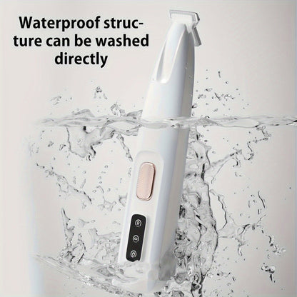 Tondeuse professionnelle pour chiens et chats – Silencieuse, rechargeable par USB avec batterie de secours, tondeuse sans fil portable pour le toilettage à domicile et en voyage