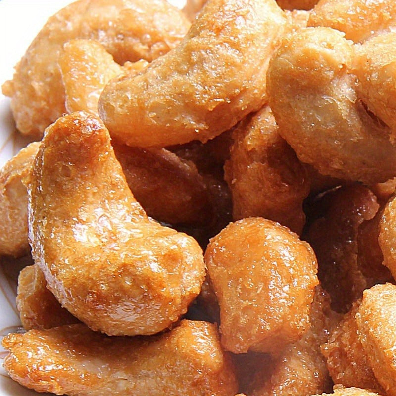 Noix de cajou grillées enrobées de sucre sans sel, 3 sachets (300 g chacun) – En-cas asiatique nutritif aux fruits secs, idéal pour les cadeaux de fin d'année, le thé de l'après-midi, le bureau et le grignotage au quotidien