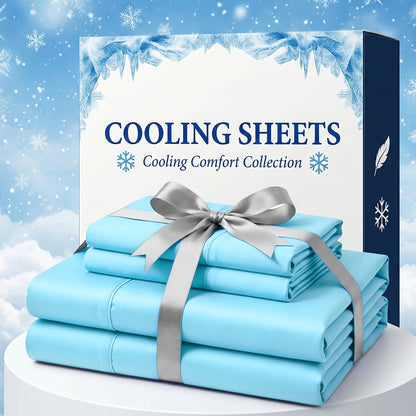 Parure de draps en fibre de bambou, poches extra profondes, rafraîchissants et respirants – Draps de luxe qualité hôtel, doux et infroissables, 11 couleurs, formats Twin, Full, Queen, King, gris foncé, blanc, bleu marine, lavande