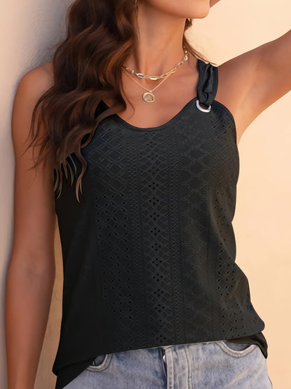 Débardeur sans manches à col en V pour femme – Haut d'été décontracté, ample et confortable, t-shirt léger tendance pour femme, 5 couleurs, tailles S-XL, tenue décontractée au quotidien