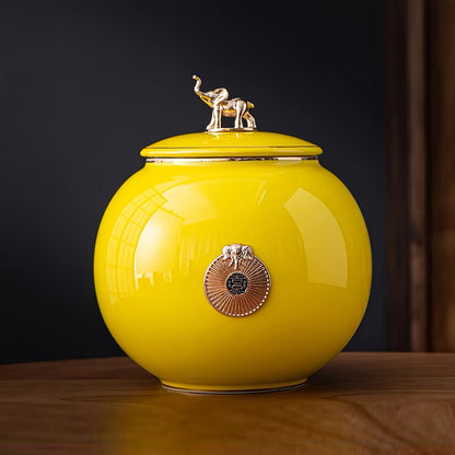 Handmade Ceramic Pet Memorial Urn for Dogs Cats Rabbits Small Animals – Hair Keepsake Souvenir Holder Box, Personalized Pet Loss Gift, 4 Colors Available