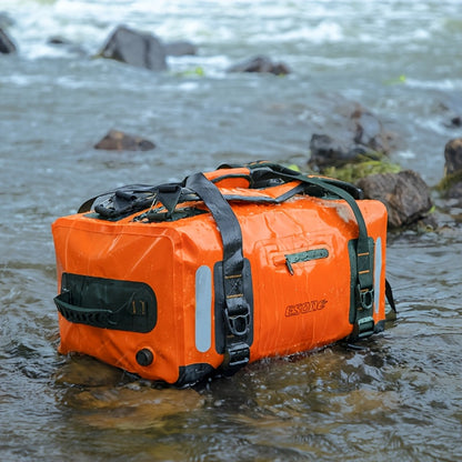 Sac à dos étanche pour kayak, camping, surf et voyage – Sac polochon léger à fermeture par enroulement pour hommes et femmes, stand-up paddle, bateau et aventures en plein air, 40 L / 60 L / 90 L