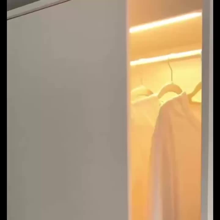 Lampes d'armoire à détecteur de mouvement LED rechargeables par USB, 6, 9, 12 pièces, veilleuse sans fil, 3 modes réglables pour chambre, escalier, cuisine, placard, sous armoire, lecture au chevet, couloir, éclairage domestique