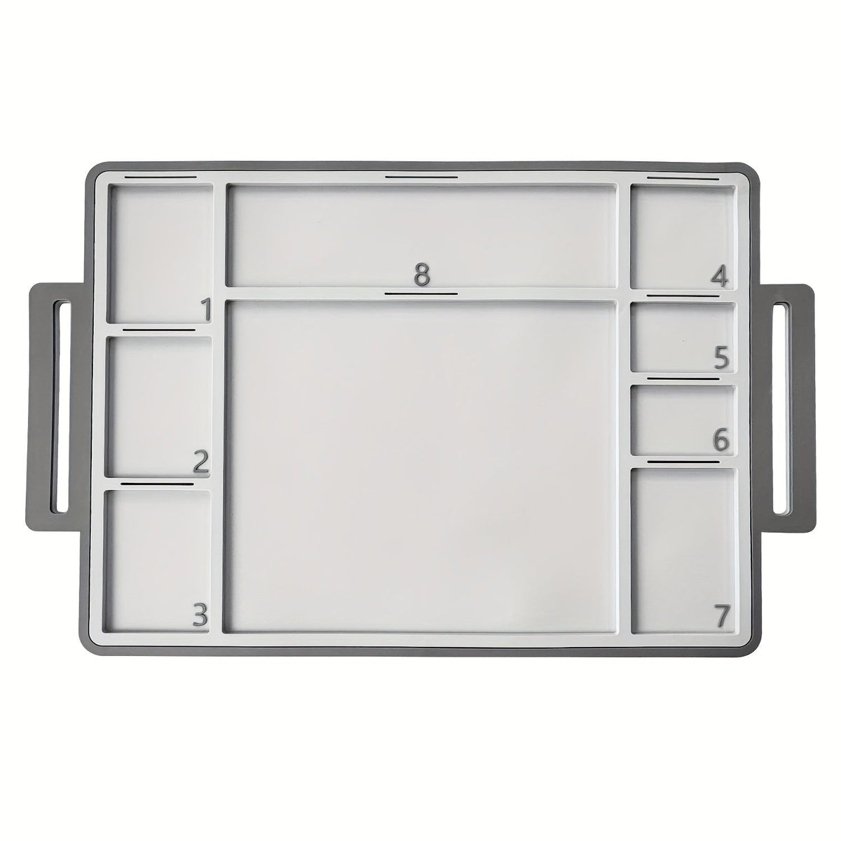 Plateau de tri pour briques de construction avec compartiments numérotés, organisateur pour trier, étiqueter et ranger vos briques LEGO pour construire plus vite et plus intelligemment, plusieurs couleurs disponibles