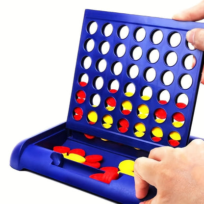 Jeu classique Puissance 4 – Grand jeu de stratégie à connecter pour 2 joueurs – Jeu amusant pour les soirées en famille et avec les enfants – Cadeau idéal pour Halloween, Thanksgiving, Noël et les anniversaires – 6 ans et plus
