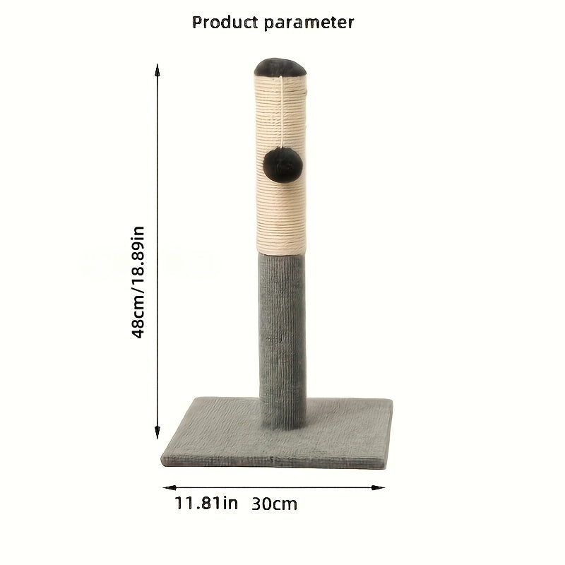 Arbre à chat et griffoir – Griffoir en sisal et bois massif, styles variés : champignon, dauphin, velours, hamac et planche verticale, tailles S/M/L/XXXL pour chats de tous âges