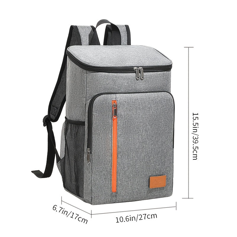 Sac à dos isotherme extra large, peut contenir plus de 30 canettes, sac à bandoulière étanche pour hommes et femmes, parfait pour le camping, le barbecue, la plage, le pique-nique et la randonnée – Compatible avec les pains de glace