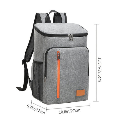 Sac à dos isotherme extra large, peut contenir plus de 30 canettes, sac à bandoulière étanche pour hommes et femmes, parfait pour le camping, le barbecue, la plage, le pique-nique et la randonnée – Compatible avec les pains de glace