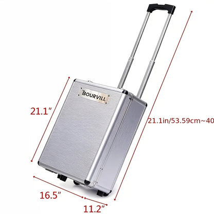 Ensemble d'outils professionnels de 52 pièces - Acier au chrome-vanadium, boîte à outils portable pour réparations domestiques et automobiles, kit d'outils à main multifonction pour passionnés et professionnels, cadeau idéal pour homme