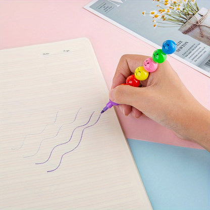 20 crayons à dessin Smiley pour enfants - Ensemble de crayons en forme de bonbon mignon pour élèves, fournitures de dessin pour enfants, cadeau de papeterie scolaire, souvenir de fête d'anniversaire, Noël ou Halloween, couleurs aléatoires