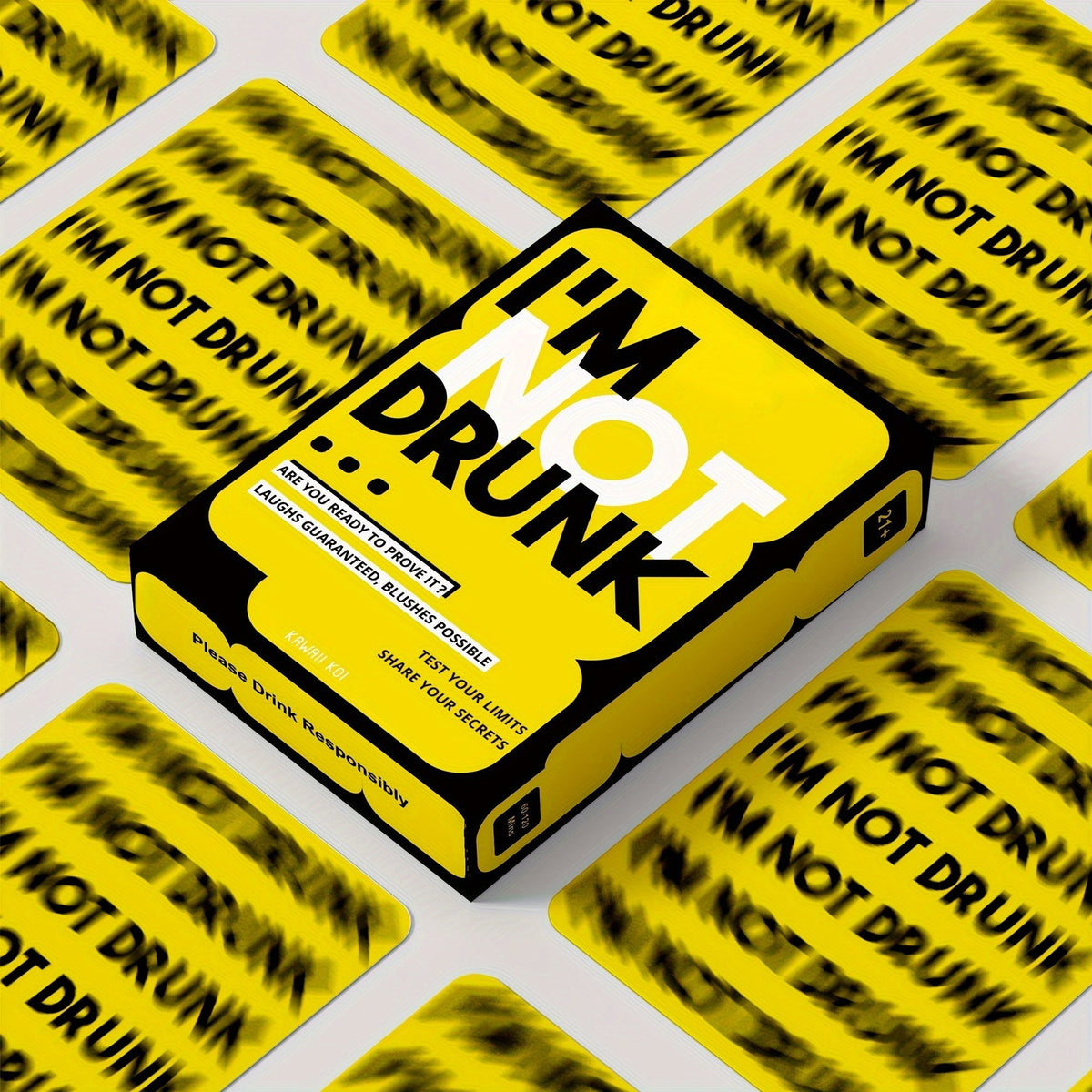 Jeu de cartes amusant avec 55 cartes hilarantes – Parfait pour les soirées jeux, les 21 ans, les enterrements de vie de jeune fille et les réunions entre adultes – Cadeau idéal pour briser la glace et jeu à boire inoubliable
