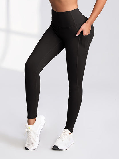 Women's High Waist Leggings with Pockets 6 Pack Buttery Soft Tummy Control Yoga Pants Multicolor S-XXL
