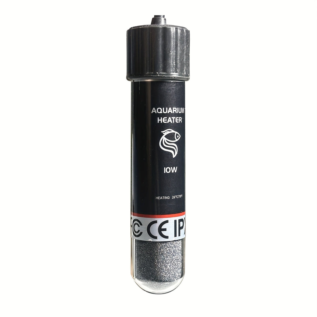Chauffage d'aquarium submersible USB 10W avec lumière LED – Mini chauffage compact pour aquarium d'eau douce, d'eau de mer et plantes aquatiques, chauffage sûr et durable au design moderne pour petits aquariums
