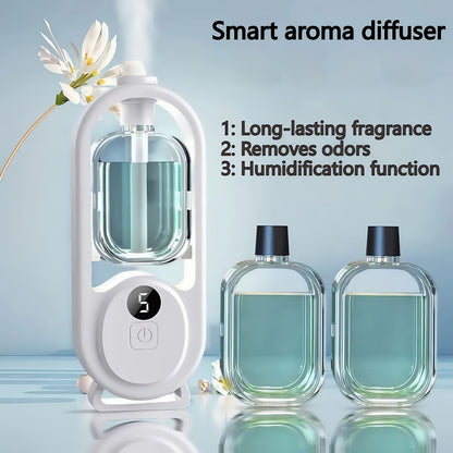 Essential Oil Diffuser Aromatherapy Humidifier with 7 Color LED Light, USB Powered Quiet Mini Aroma Diffuser for Bedroom, Office, Yoga & Home – Timer Setting, Multiple Scents Available