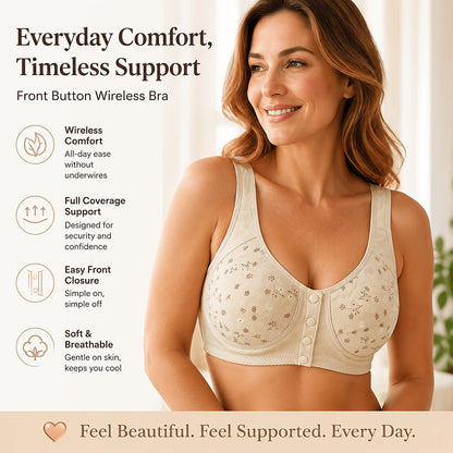 Lot de 7 soutiens-gorge sans couture pour femmes – Bralettes douces à fermeture frontale, sans armature, confortables et respirantes pour le quotidien, le yoga, les voyages et les festivals, tailles S-XXL