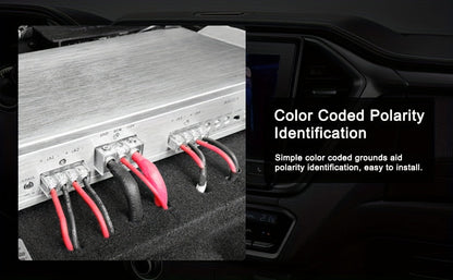 Kit de câbles d'alimentation et de masse CCA de calibre 8, 50 pi (25 pi rouge + 25 pi noir) pour autoradio, amplificateur, haut-parleur, marine, soudage et câblage électrique automobile