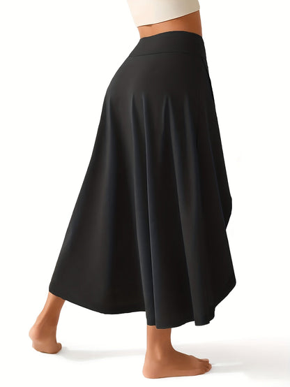 Women's 2-in-1 High Waist Skort with Inner Shorts & Pockets – Lightweight Stretchy Activewear Tennis Skirt for Sports Gym Workout Casual Wear, XS-XXL, Multiple Colors