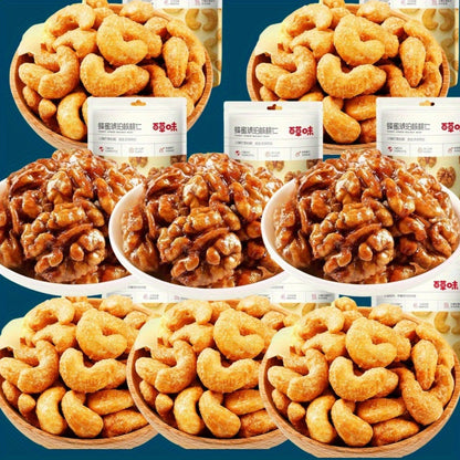 Coffret cadeau de noix mélangées premium : noix de cajou, noix, macadamias, pistaches, noix de pécan 600g-800g, 6 options combinées