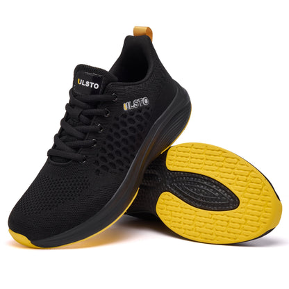 Chaussures de course pour hommes, baskets légères et respirantes - Chaussures de sport, marche, tennis, fitness et décontractées pour hommes, confortables et tendance, multicolores