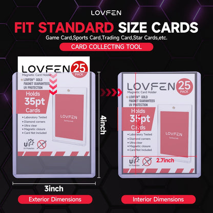 Lot LOVFEN de 2000 protecteurs rigides (Top Loaders) et 2000 pochettes souples – Étuis de 3x4  pour cartes à collectionner Pokémon, baseball, football et sport – Ensemble de rangement avec protecteurs rigides transparents et pochettes souples