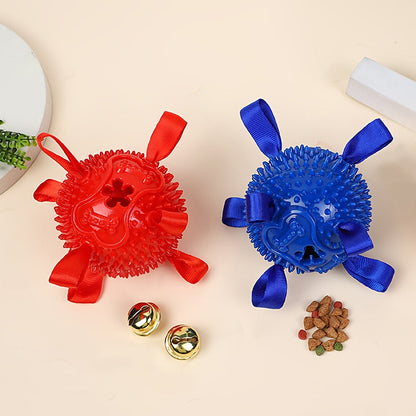 Balle de jeu résistante à la mastication pour chiens – Jouet durable pour le rapport et le dressage, idéal pour Golden Retriever, Bouledogue, Shiba Inu, Corgi et Berger Australien, pour le jeu en autonomie et l'obéissance.