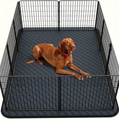 Tapis imperméable pour animaux, étanche, antidérapant et réutilisable, alèse pour chien anti-odeurs, tapis de confort lavable pour cage, caisse, siège auto, canapé et sol, tapis d'apprentissage pour chiot, style classique
