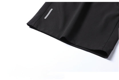 Lot de 4 shorts de sport pour homme, séchage rapide, légers et respirants, poches zippées, taille à cordon, coupe ample pour la course, la salle de sport, le vélo, le basket-ball, le tennis, les sports de plein air et la plage - Couleurs variées S-XXXL