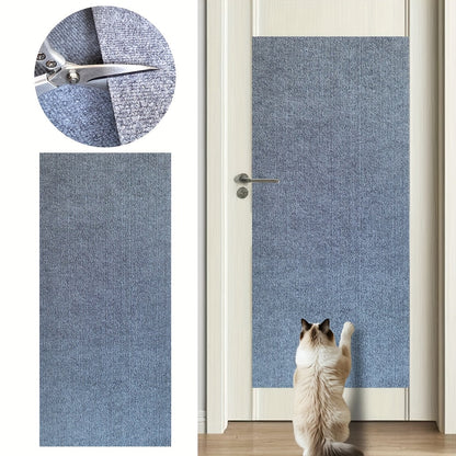 Self-Adhesive Cat Scratching Mat for Walls & Furniture – Scratch-Resistant Felt & Polyester Cat Climbing Pad, Furniture Protector, Interactive Indoor Cat Scratcher for Home Decor