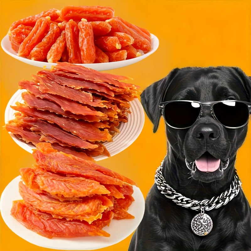 Lot de friandises pour le dressage de chien – Émincés de canard et bâtonnets à mâcher en forme d'os, assortiment multi-saveurs, collations de récompense quotidiennes pour chiens de petite, moyenne et grande taille