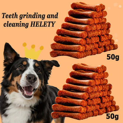 Friandises riches en protéines pour chiens : lamelles de poulet et de canard, sans céréales, récompenses de dressage, saucisses, santé dentaire, faible en gras, facilement digestibles, races moyennes et grandes, coffret cadeau, assortiments multi-saveurs