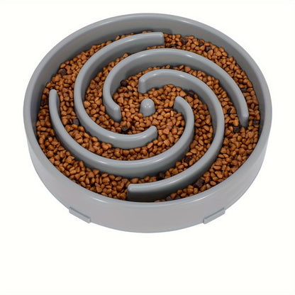 Large Slow Feeder Dog Bowl – Anti-Choke Maze Design for Healthy Eating, Durable PP Non-Toxic Material, Bloat Prevention Bowl for Large & Medium Breed Dogs