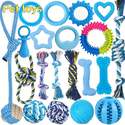 Lot de 8 jouets pour chiens de petite et moyenne taille – Design mignon de races assorties, jouets interactifs aux couleurs vives, jouets couineurs et à mâcher pour la dentition, le dressage et le jeu, styles et couleurs aléatoires