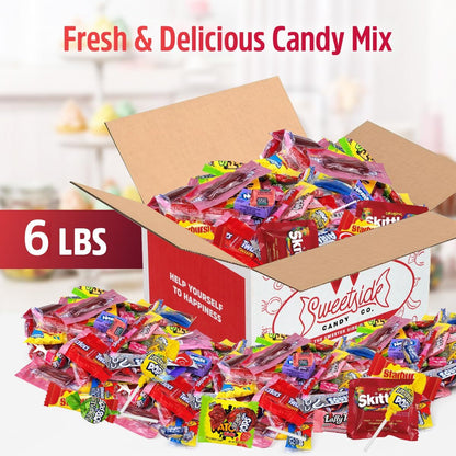 Assortiment de bonbons en vrac emballés individuellement – Mélange de bonbons pour fêtes, piñatas, sacs-surprises, Halloween, anniversaires et bols à friandises de bureau