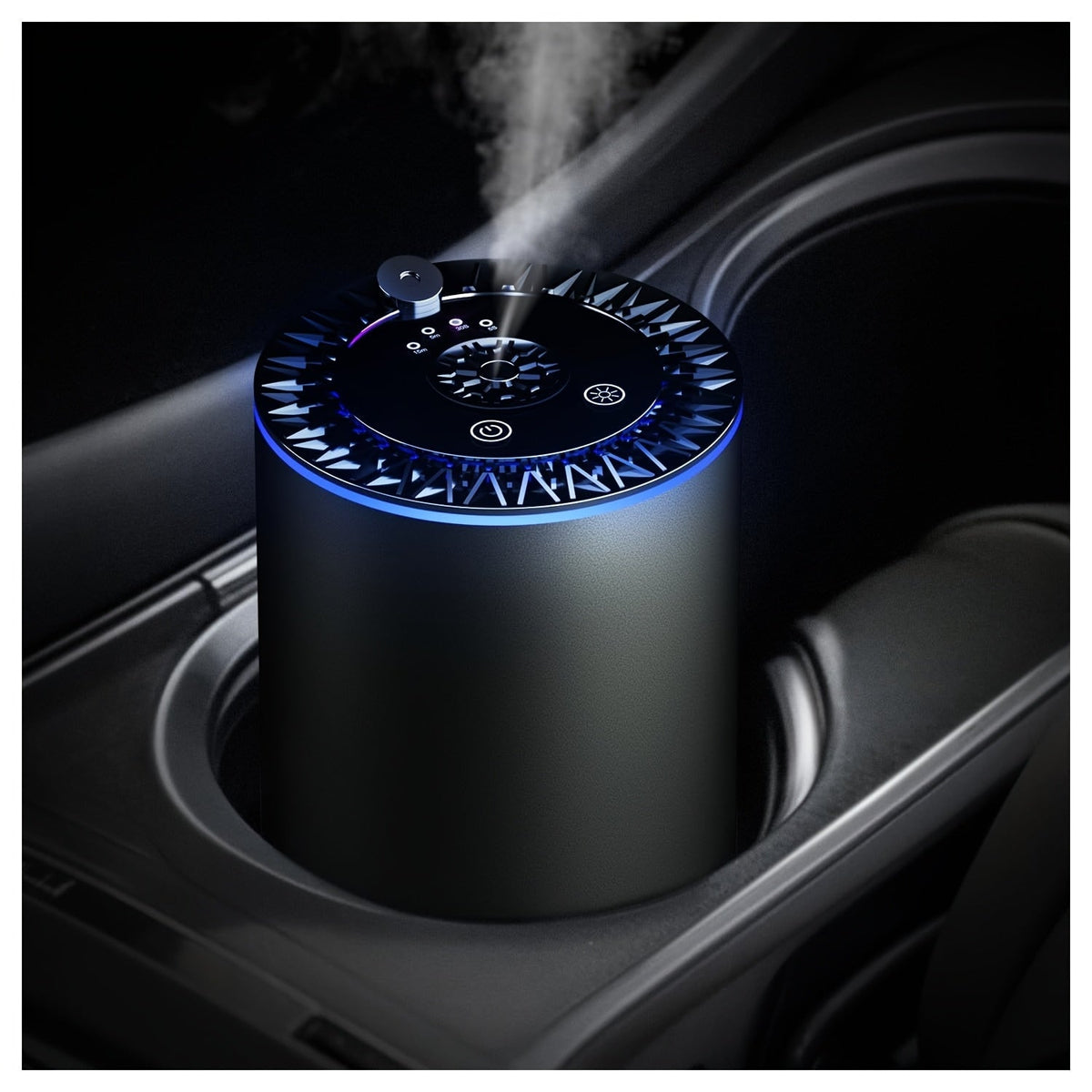 Diffuseur d'aromathérapie pour voiture ciel étoilé – Désodorisant intelligent rechargeable avec projection de toit étoilé, chargement USB, décoration intérieure de voiture et diffuseur de parfum