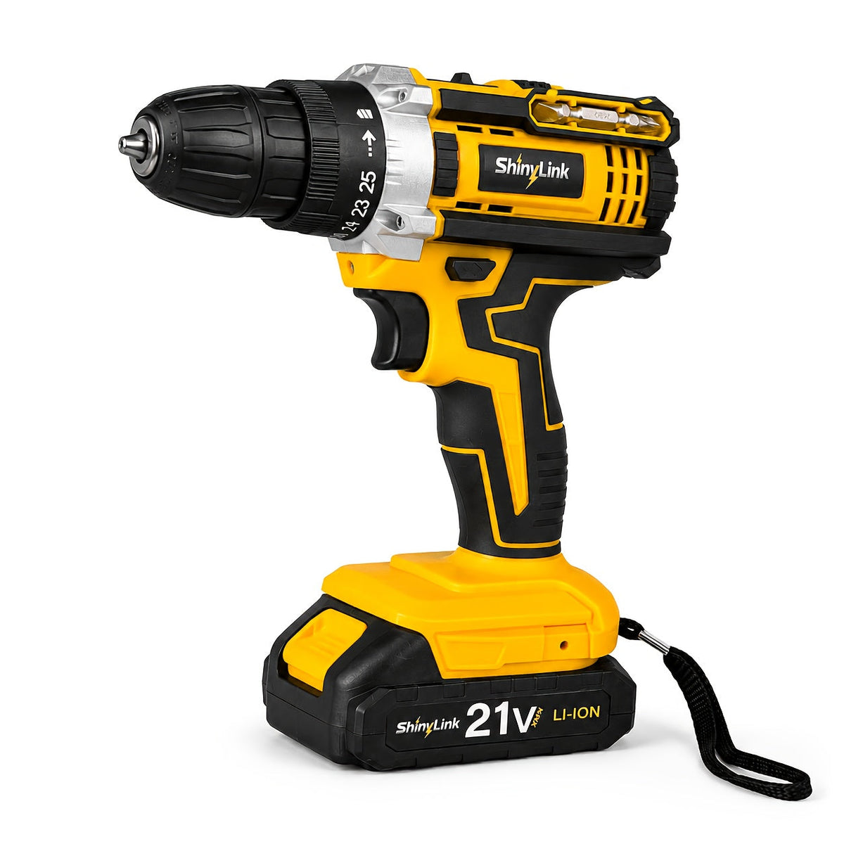 Ensemble de perceuse sans fil 21V, 18 à 148 pièces | Perceuse-visseuse électrique rechargeable avec 2 batteries, embouts de vissage, outils à main et boîte à outils – Kit complet de réparation domestique pour bricolage, cadeau pour homme