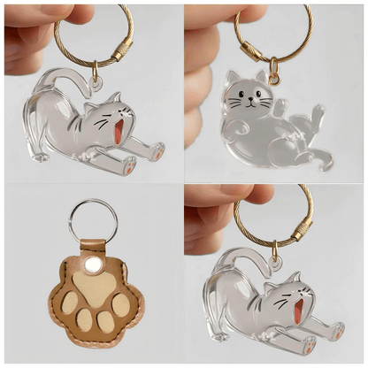 Lot de 3 breloques souvenir pour poils d'animaux – Pendentifs de conservation de fourrure pour sacs, porte-clés et téléphones, accessoires commémoratifs pour honorer votre chat ou chien bien-aimé, cadeau de sympathie unique pour la perte d'un animal