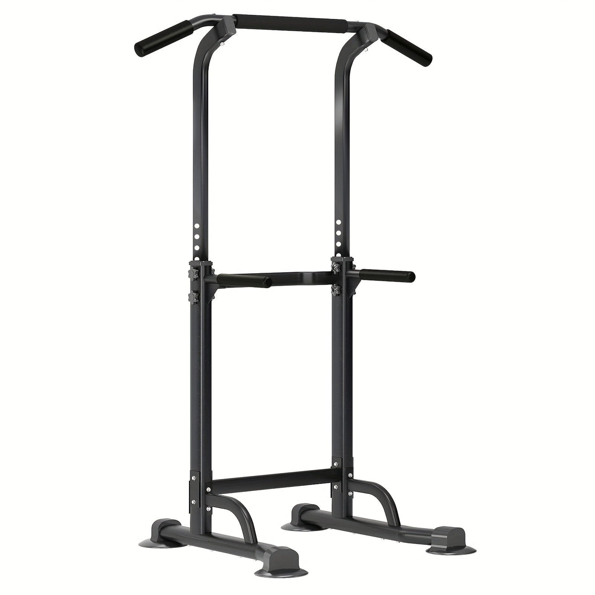 Station de musculation avec barre de traction, 10 hauteurs réglables, capacité de 150 kg, entraînement complet du corps pour salle de sport à domicile – Rose Noir Rouge Jaune Bleu Orange Vert