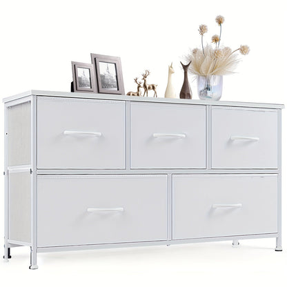 Meuble à tiroirs avec cadre en métal et dessus en bois massif – Organisateur de rangement pour bureau à domicile, 2 à 10 tiroirs, assemblage requis – Blanc, gris, noir, brun rustique – Caisson de rangement pour chambre, salon et bureau