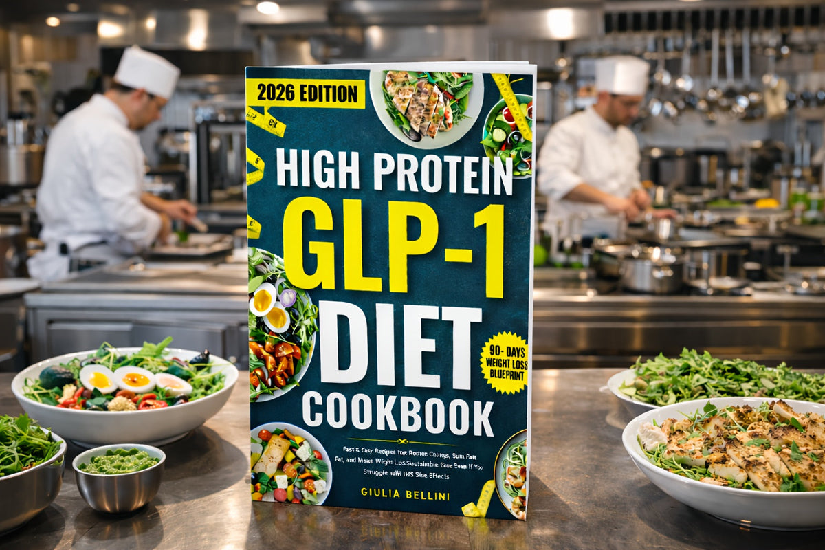 Livre de recettes riche en protéines pour régime GLP-1 – Recettes rapides et faciles pour réduire les fringales, brûler les graisses et rendre la perte de poids durable | Guide de plan de repas adapté à l'Ozempic et au Wegovy