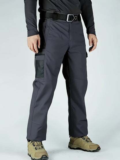 Pantalon cargo tactique pour homme, séchage rapide, léger, multi-poches, pour randonnée, plein air, travail, S-XXXL, noir, gris, vert, marron, coupe droite, pantalon utilitaire