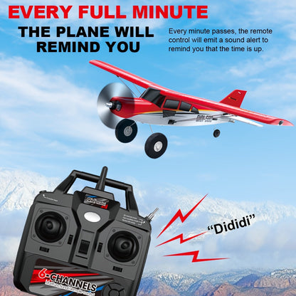 Avion RC à moteur brushless, télécommande 6 canaux avec gyroscope 6 axes, voltige 3D, avion à aile fixe en mousse EPP – QIDI560, avion de voltige pour amateur de loisirs en extérieur avec 2 batteries, conception légère