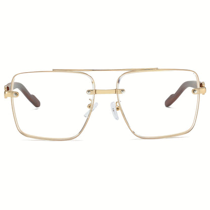 Lunettes de soleil rétro carrées effet bois pour hommes et femmes – Verres dégradés AC anti-UV400, monture légère en polycarbonate, 7 coloris au choix, lunettes de style urbain vintage pour la conduite, les voyages et le quotidien