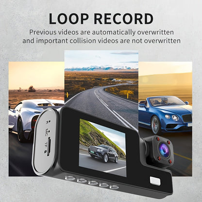 Dashcam 3 canaux 4K avant + 4K intérieur + 1080P arrière avec carte 32 Go offerte, vision nocturne, capteur G, grand angle, enregistrement en temps réel et moniteur de stationnement – Velora